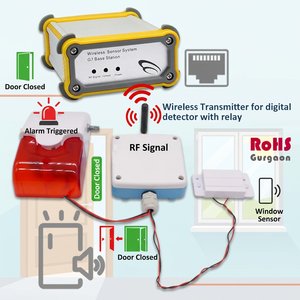 Sensor de alarma digital inalámbrico Zigbee con sensor de alarma digital inalámbrico de relé - Product Image 1