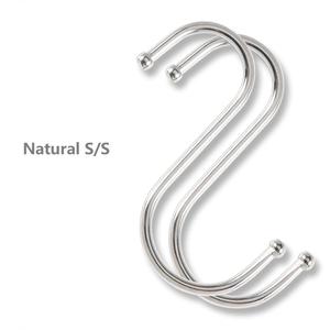 S/<span class=keywords><strong>M</strong></span>/L Metalen S-Vormige Opberghaak Hanger Sterke Dragende Massieve Metalen Draad Enkele Laag Voor Badkamer Gebruik Gereedschapsorganisatie - Product Image 5