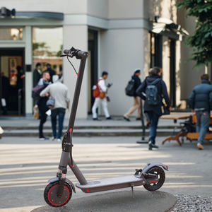 Pour <span class=keywords><strong>Scooter</strong></span> électrique <span class=keywords><strong>AOVOPRO</strong></span> 350W pour adultes double Suspension avec clignotants Design pliable EU/UK Stock alliage d'aluminium - Product Image 2