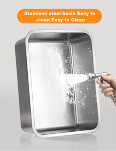 Fabrik-Anpassung Große Mengenrabatte 70*50*41 cm XXXL Extra Große Edelstahl-Katzentoilette - Product Image 5