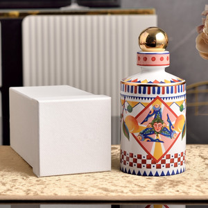 Various Styles Medium-sized European Porcelain Potpourri Aromatic <b>Fragrance</b> Expanding Bottles Eco-friendly Design for Home Hotel - Product Image 3