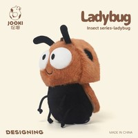 Serie de Peluches de Insectos Divertidos, Peluche de Mariquita, Muñeco Adorable con Relleno de Algodón PP, 31cm-50cm, para Mayores de 14 Años, Regalo de Cumpleaños