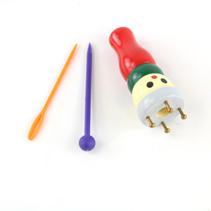 Machine à tricoter et à coudre en bois DIY pour enfants, outil de tissage de corde et de fil de laine pour la confection de poupées, jouets de couture et de tissage - Product Image 6