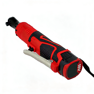 Clé à cliquet sans fil 18V au lithium, entraînement carré 3/8 pouce, couple élevé 50N, clé industrielle rechargeable pour bricolage - Product Image 1