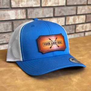 Gorra de Visera Richardson 112 Micro Bend Trucker Personalizada de Alta Calidad con Etiqueta Tejida, Logotipo Bordado en 3D de 6 Paneles, Malla, Unisex para Exteriores - Product Image 3