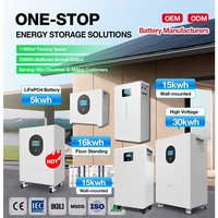 Batterie LiFePO4 Lithium-Ion ZA US STOCK 51.2V 48V 560Ah 600Ah 628Ah 15kWh 20kWh 30kWh pour Système de Stockage d'Énergie Domestique avec BMS