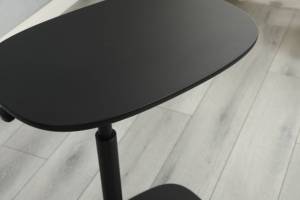 ADA Manufacturer Minimalist Ergonomic Console <strong>Side</strong> Desk Pneumatic Height Adjustable 360&deg; <strong>Rotating</strong> <strong>Table</strong> Home Furniture - Product Image 4
