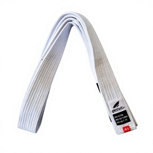 Ceinture de Jiu-Jitsu Brésilien Personnalisée en Coton pour Arts Martiaux – Blanc, Bleu, Violet, Marron, Noir – Vente en Gros Direct Usine - Product Image 2