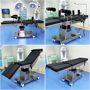 Mesa de Operaciones Hidráulica con Sistema de Bloqueo Central, Ruedas Grandes, para Hospital y Clínica, Certificación CE ISO13485, Precio de Fábrica - Product Image 4
