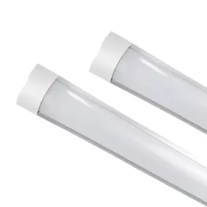 Tubo de listón Led para iluminación de oficina, accesorio de luz blanco frío de 85-265V, 2 pies, 3 pies, 4 pies, 18w, 24w, 36w, 6500K