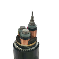 Cable de Cobre de Núcleo Único de 15 kV con Conexión Concéntrica WTC, Blindado, de 150 mm², 185 mm², 400 mm, 630 mm