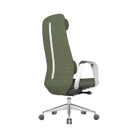 Nouvelle chaise de bureau en tissu tendance, appuie-tête/dossier/zone lombaire multi-positions, idéale pour le bureau du PDG et la salle de réunion des cadres