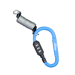 Cadenas à combinaison de type D <span class=keywords><strong>Jin</strong></span> Hao en alliage de zinc et d'aluminium, résistant aux coupures, pour casque de moto électrique, antivol, pour armoires et voitures - Product Image 2