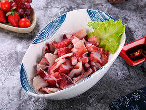 IQF冷冻日本食品切块章鱼，可直接食用，高品质，HACCP认证供应商产品，4-5克/个，保质期24个月 - Product Image 3