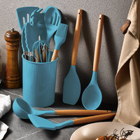 Outils de cuisine de luxe Gadgets Accessoires Ustensiles De Cuisine En Silicone Ustensiles De Cuisine En Silicone Ensemble D'ustensiles De Cuisine En Silicone