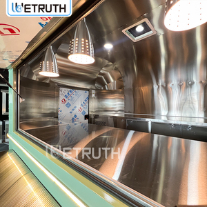 Camion de restauration mobile en aluminium Wetruth pour la vente de hot-dogs et de burgers en ambulant, certifié CE DOT, <span class=keywords><strong>VIN</strong></span> prêt, cuisine mobile - Product Image 5