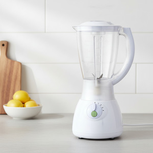 Blender portable JIZYA, capacité de 1,5 L, 4 lames, 3 vitesses, commande par bouton, 200 W, multifonctionnel, utilisation domestique, mixeur à fruits - Product Image 6