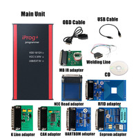 Lector de Códigos IPROG Pro V87, Herramienta de Diagnóstico de Automóviles OBD/USB, Programador de Teclado de Unidad de Control Electrónico Completo para Kilometraje y Airbag