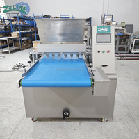 Machine à déposer les biscuits ZL-CO600, machine industrielle à fabriquer des biscuits, 25 rangées par minute, buse personnalisée, contrôle PLC pour les boulangeries