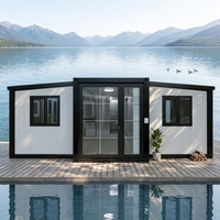 Maisons modulaires préfabriquées extensibles JRX, conteneurs pliables à montage rapide, petites pièces pour bureaux, hôtels, utilisation réutilisable