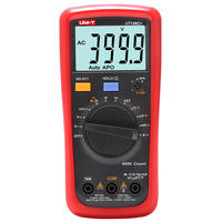 UNI-T UT136A 10A 500V Multimètre professionnel multifonction haute précision (0,1%+4) avec testeur d'ohms et indicateur de batterie faible pour