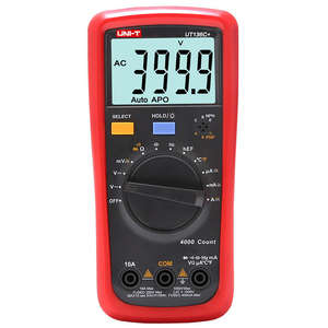 10A UNI-T UT136A 500V มัลติมิเตอร์แบบมืออาชีพเครื่องวัดความจุโอห์มสำหรับซ่อมโทรศัพท์มือถือมัลติมิเตอร์ - Product Image 5