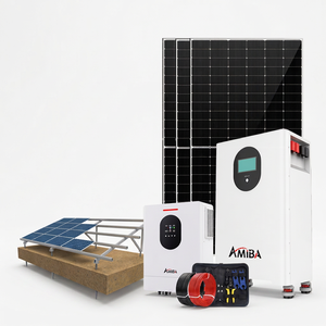 Sistema de Energía Solar Híbrido de 15kW-50kW, Kit Completo con MPPT, Batería de Iones de Litio, Onda Sinusoidal Pura, Garantía de 25 Años para Uso Doméstico HES28FT - Product Image 1