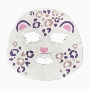 Customized Facial Mask Non Woven Cute Animal Face Mask Sheet Funny Animal Paper Mask For Beauty