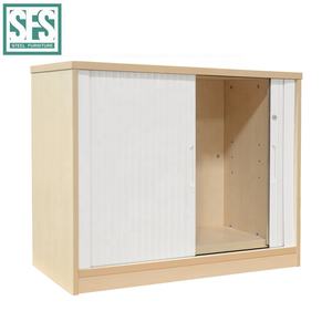 משרד משמש עץ ארון עם PVC טמבור דלת ולנעול - Product Image 1