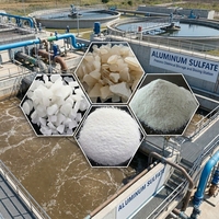 Sulfate d'aluminium 17% en poudre non ferreux, floculant pour le traitement de l'eau et l'industrie papetière, certifié NSF ISO HALAL