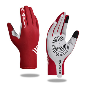 Guantes de Ciclismo Unisex de Verano, de Seda de Hielo, Medios Dedos, Antideslizantes, Transpirables, con Pantalla Táctil, para Deportes al Aire Libre, Fitness, Ciclismo, Entrenamiento - Product Image 4