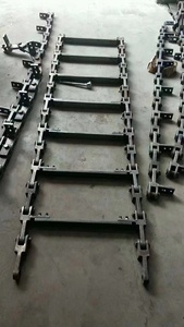 Chất lượng cao zkc chính xác đúc xỉ Remover scraper băng tải máy loại bỏ bụi phụ kiện-Cross-shaped scraper - Product Image 6