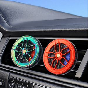 Car Air Freshener Perfume Clip Vent <b>Modified</b> Wheel Vent Tire Shape <b>Plastic</b> Natural Evaporation Fragrance for Air Conditioning - Product Image 4