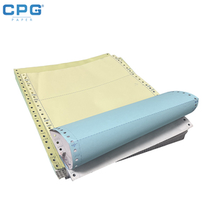 Carnet de factures en papier NCR de qualité supérieure, 3 plis, papier autocopiant bleu pour usage bureautique - Product Image 1