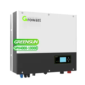 SPH 10000 TL3-UP 3-фазный гибридный солнечный инвертор 10000 Вт Сетка 10 кВт Mppt Growatt Гибридный солнечный инвертор цена