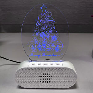 Tendance Gadget maison <span class=keywords><strong>Table</strong></span> décoration lampe Gamer guerre étoile chevalier Animal ours feuille USB Botton contrôle ABS plate-forme lumière - Product Image 1