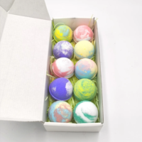 Coffret Cadeau de Bombes de Bain Bio Véganes aux Ingrédients 100% Naturels, Fourniture d'Usine, Riche en Mousse, Huiles Essentielles, Soin de la Peau, Colorant, Bulles