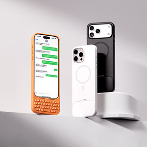 Akko metakey cho <span class=keywords><strong>Iphone</strong></span> 16/17 Pro Max Cắm và chơi PU + TPU <span class=keywords><strong>Iphone</strong></span> trường hợp bàn phím - Product Image 1