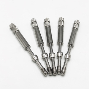 Slotted High-<b>Head</b> Knurled Hand <b>Screws</b> 4.5*49.0 Metric 304 Stainless Steel Anti-Loosening For Electronic Assembly - Product Image 2