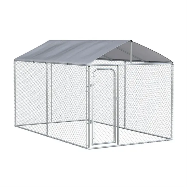 Niche pour chien avec un toit 3x3m