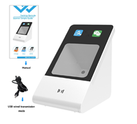 SanVie SV224 scanner de codes qr Alipay pour supermarché, scanner de bureau avec port usb, scanner de codes à barres Omni