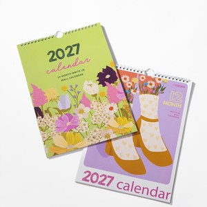Calendario da Parete 2027 A4 Creativo con Rilegatura a Spirale, Stile Ins, Decorazione Regalo Personalizzabile, Calendario a Spirale da Appendere per Casa, 12 Mesi - Product Image 5