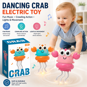 Jouet sensoriel électrique éducatif pour enfants, crabe dansant de haute qualité, très vendu - Product Image 1