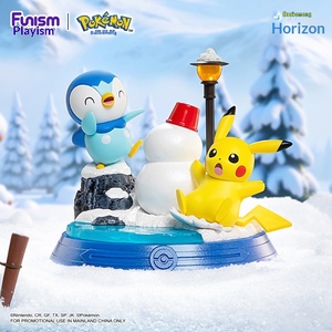 Poupées en PVC faites à la main <span class=keywords><strong>de</strong></span> Pikachu et <span class=keywords><strong>de</strong></span> ses amis, en boîte surprise, provenant du Japon, avec emballage en boîte colorée - Product Image 2