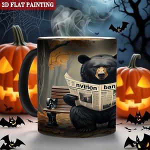 แก้วกาแฟเซรามิกสีดำด้าน 11 ออนซ์ เปลี่ยนสีได้เมื่อโดนความร้อน พร้อมส่ง - Product Image 6