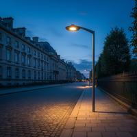 Nouvelles luminaires suspendues LED Anima IP66 AC en aluminium pour éclairage public extérieur, fabriquées en Chine