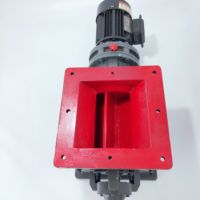 Vanne rotative à bride carrée en acier au carbone industriel