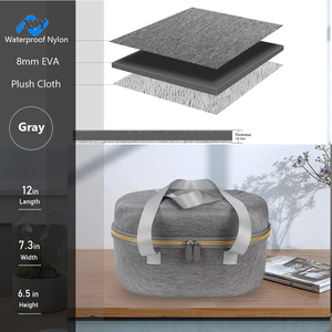 Étui rigide en EVA étanche pour presse à mugs <span class=keywords><strong>Cricut</strong></span> et tasses à café, antichoc, résistant aux chutes, organisateur de voyage avec insert en mousse personnalisé - Product Image 4
