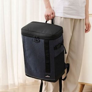 Leakproof Cooler Ice Backpack Reusable Waterproof Insulated Lunch Cooler Bookbag <b>Large</b> Soft Thermal <b>Bag</b> for Picnic Camping <b>Beach</b> - Product Image 2