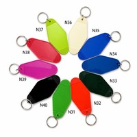 Porte-clés vierges pour hôtel, personnalisables par sublimation, en gros, pour motel, ensemble de porte-clés vierges
